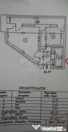 Garsonieră decomandată în Grozăvești