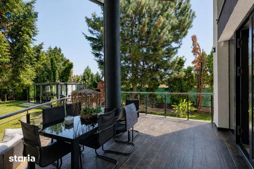 Casă cu 5 camere cu Teren 2950 Mp în Snagov