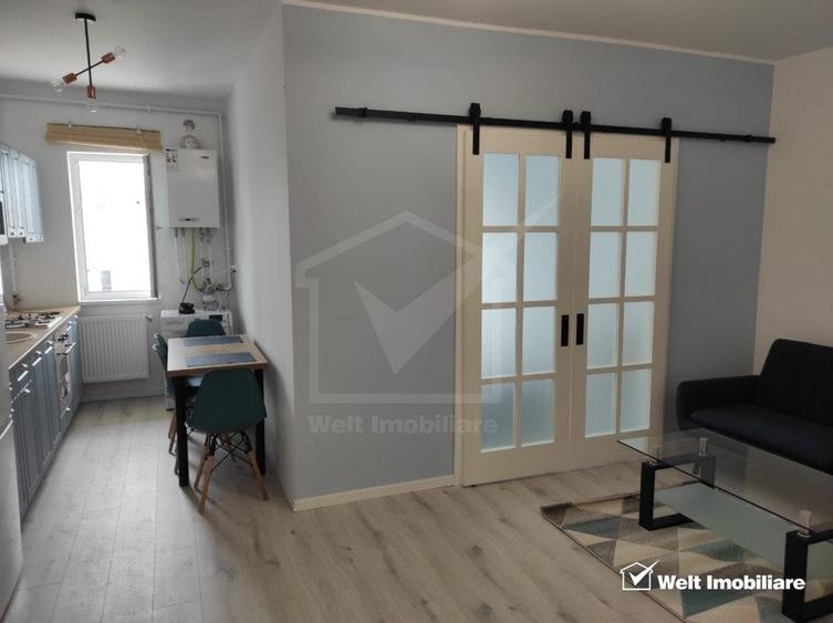 Apartament cu 2 camere semidecomandat, mobilat în Florești