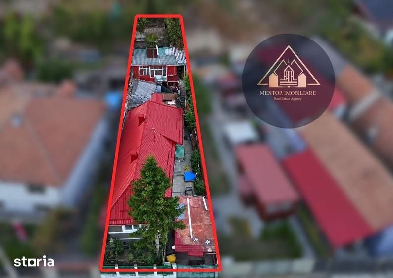 Casă cu 2 camere cu Teren 719 Mp în Central