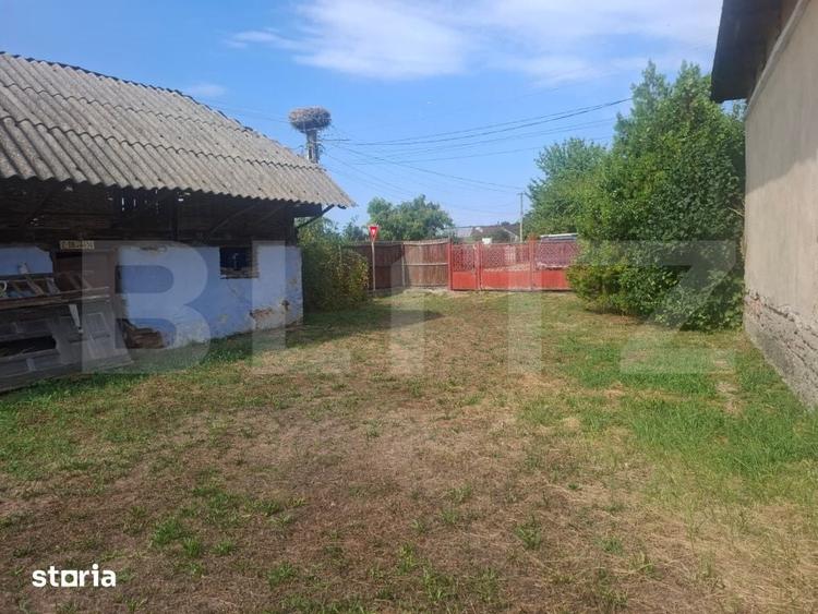 Casă cu 3 camere cu Teren 2800 Mp în Mireșu Mare
