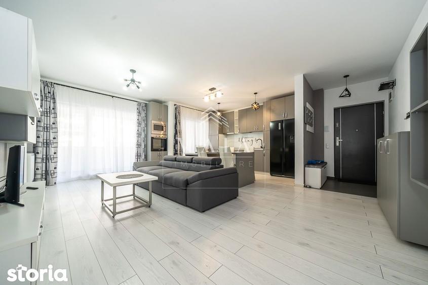 Apartament cu 3 camere, mobilat în Terezian