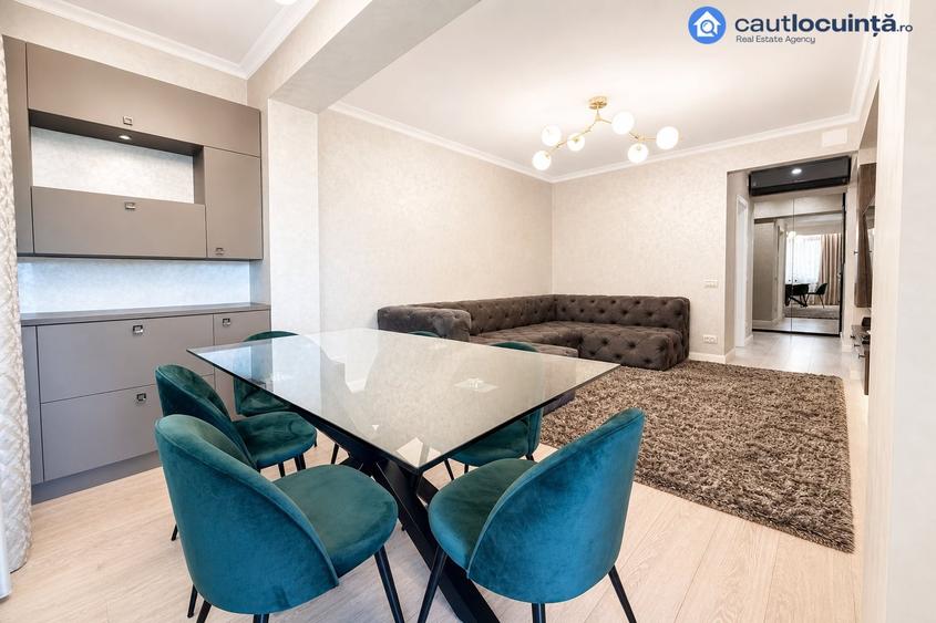 Apartament cu 2 camere, mobilat în Bucureștii Noi