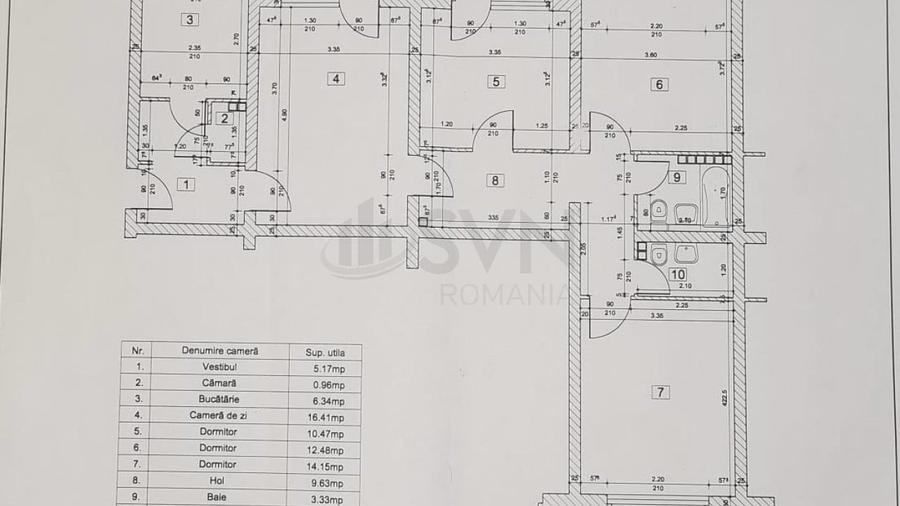Apartament cu 4 camere decomandat, mobilat în Bucureștii Noi