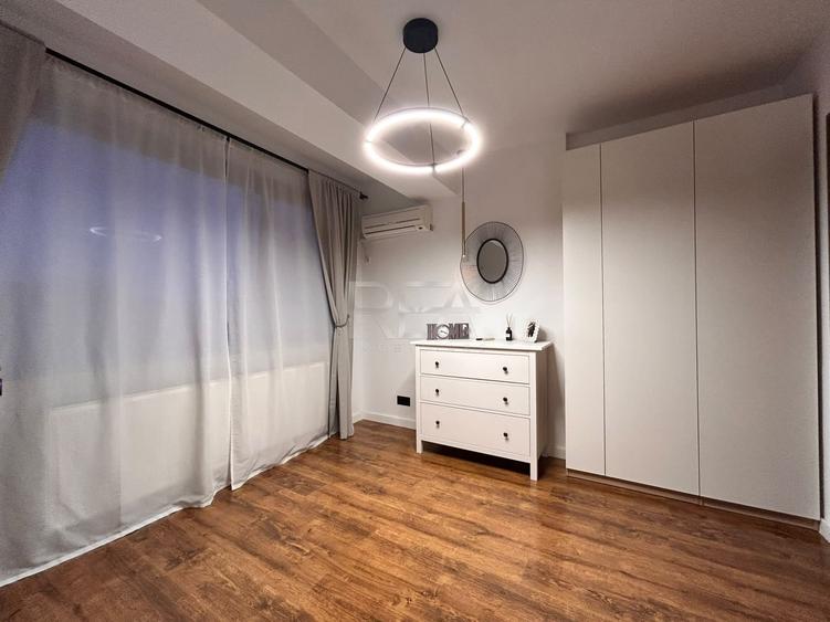 Apartament cu 3 camere nedecomandat, mobilat în Parcul Carol