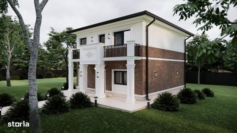 Casă cu 4 camere cu Teren 600 Mp în Tomești