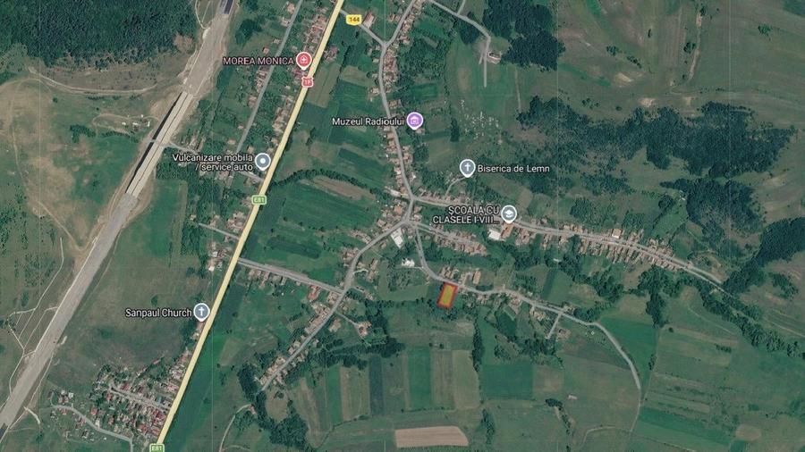 Teren Construcții intravilan de 1400 mp, în Sânpaul
