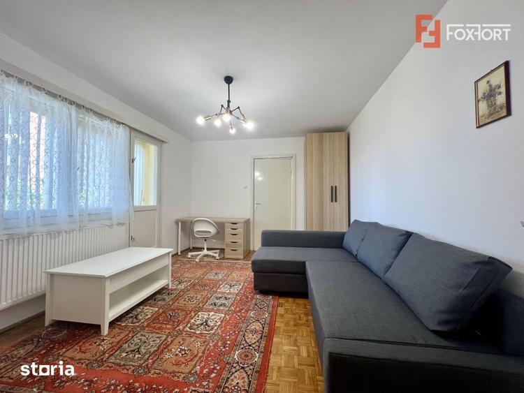 Apartament cu 2 camere semidecomandat, mobilat în Olimpia-Stadion