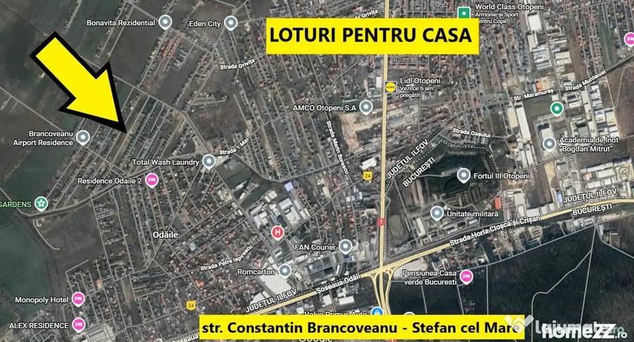 Otopeni - Loturi pentru case - Str. Constantin Brancoveanu - - 8