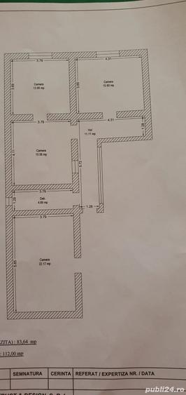 Casă cu 5 camere cu Teren 2023 Mp în Aradul Nou