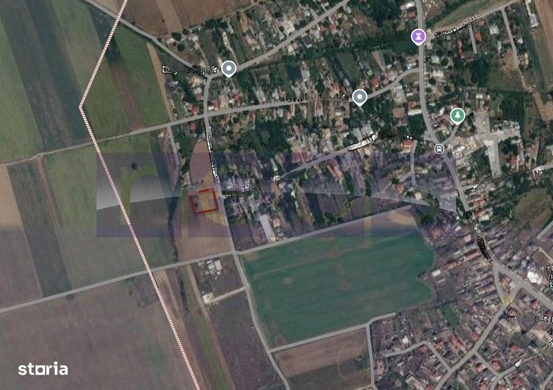 Teren Intravilan De Vanzare | 2.000 Mp | Deschidere 40 Ml | Dascalu - 1