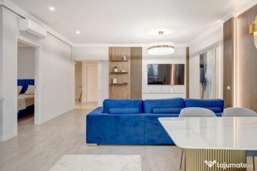 Apartament cu 2 camere semidecomandat, mobilat în Sud
