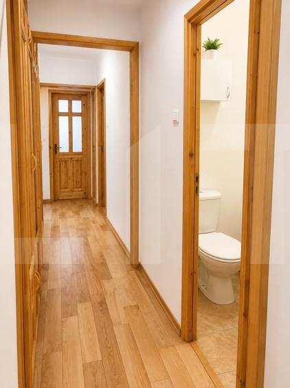 Apartament cu 3 camere decomandat, mobilat în Central