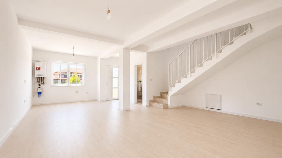 Duplex cu 4 camere cu Canalizare în Moșnița Nouă