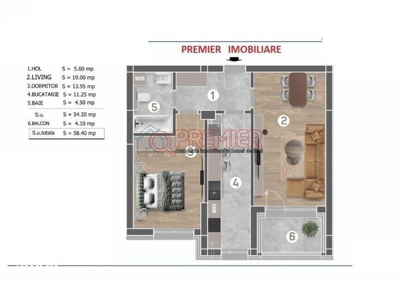 Apartament la Super Oferta Finalizat - Sector 4 - Grand Arena - 15