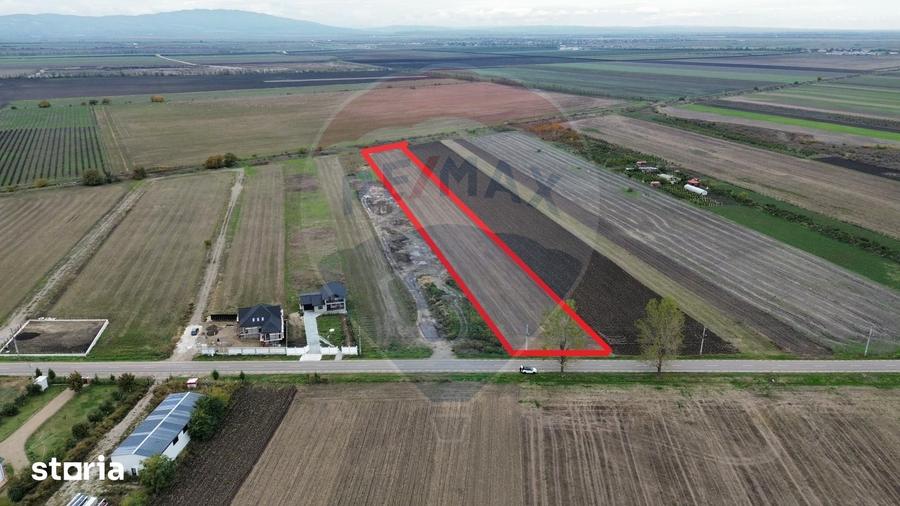 Teren de 10869 mp, în Vânători