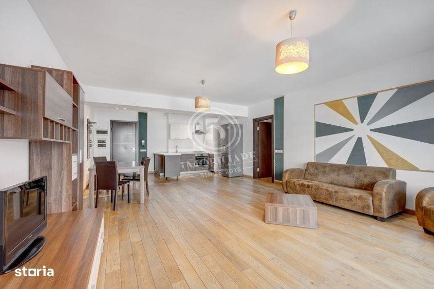 Apartament cu 2 camere, mobilat în Tei