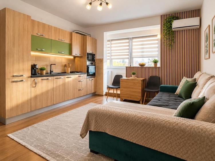 Apartament cu 4 camere decomandat, mobilat în Aradului