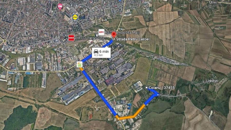 Teren Construcții intravilan de 46495 mp, în Central