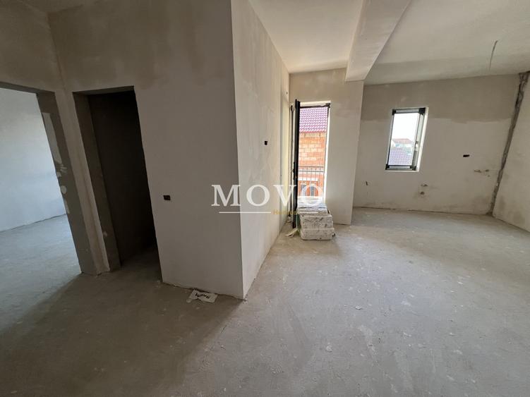 Apartament cu 2 camere semidecomandat în Giroc
