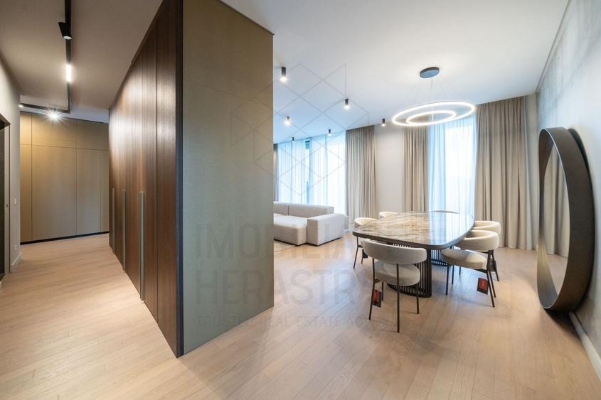 Apartament cu 3 camere decomandat, mobilat în Floreasca