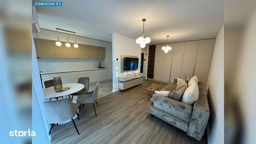 Apartament cu 2 camere semidecomandat, mobilat în Iris