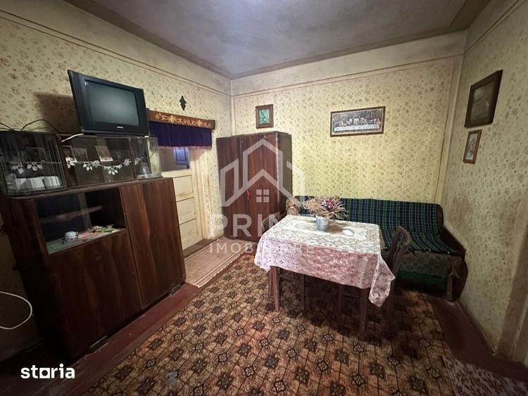 Casă cu 2 camere cu Teren 477 Mp în Central