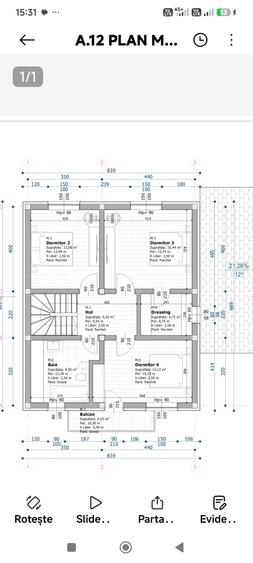 FARA COMISIOANE la drum asfaltat casa eleganta cu 4 camere 2 bai terasa P+M - 5