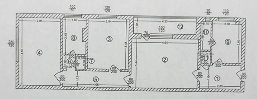 Vand apartament 3 camere (proprietar), parter, confort 1, 2 locuri de parcare, mobilat si utilat - 3