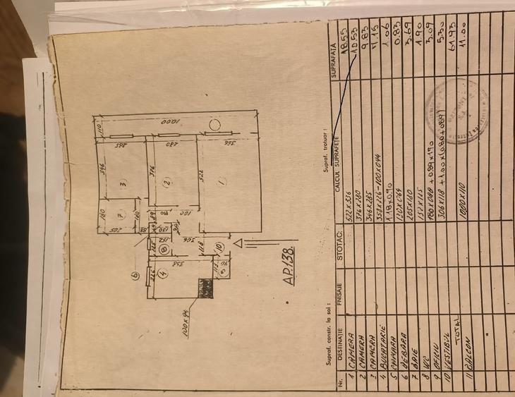 Apartament cu 3 camere decomandat în Drumul Taberei