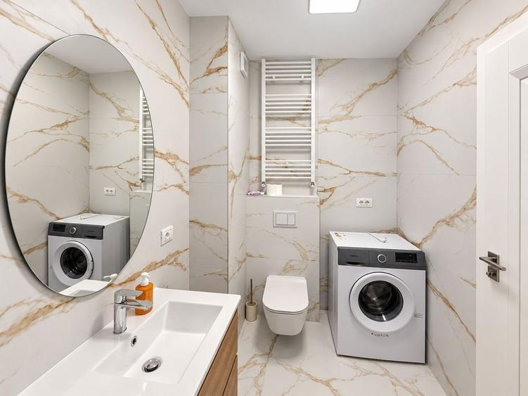 Apartament cu 2 camere decomandat, mobilat în UTA