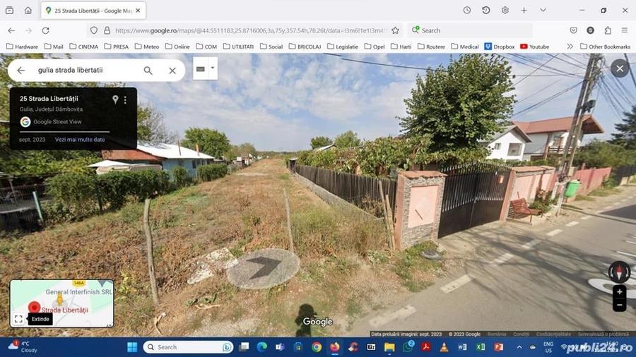 Teren de 3469 mp, în Gulia