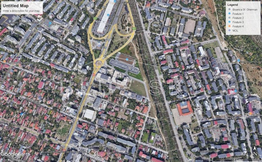 Teren Construcții intravilan de 2114 mp, în Km 4-5