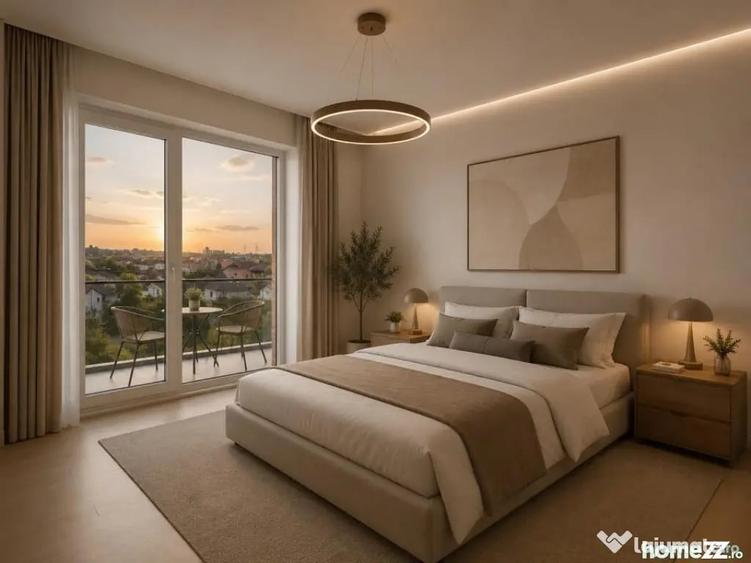 Apartament cu 2 camere decomandat în Dobroești
