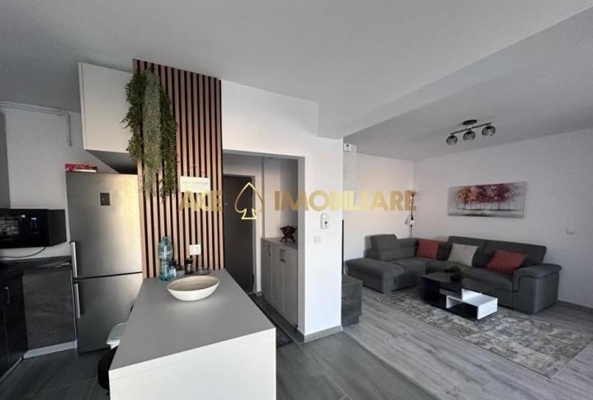 Apartament cu 2 camere semidecomandat, mobilat în Otopeni