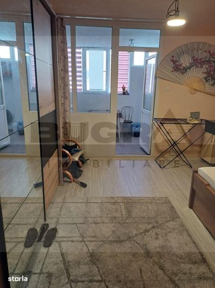 Garsoniera cocheta, 32 mp, etaj intermediar, zona BIG Manastur - 3