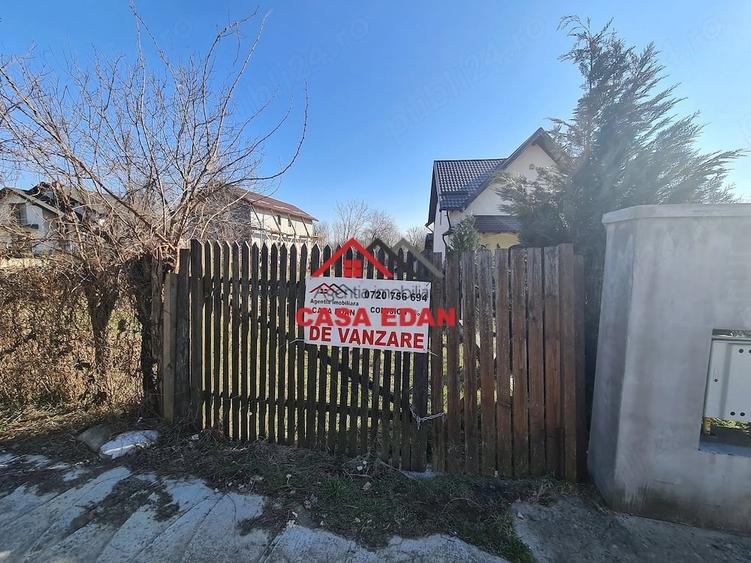 Teren de 586 mp, în Bănești