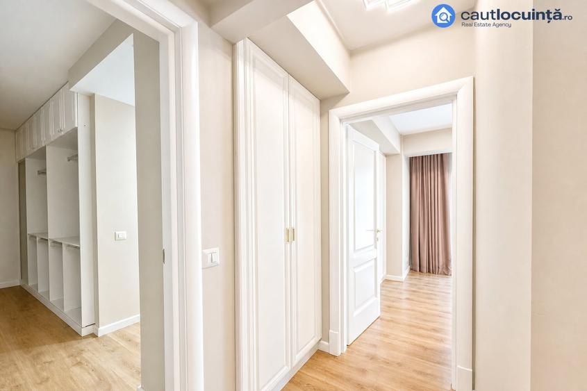 Apartament cu 4 camere decomandat, mobilat în Băneasa