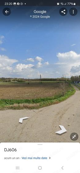 Teren de 7500 mp, în Cernele