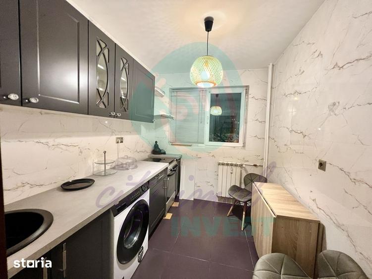 Apartament cu 2 camere decomandat, mobilat în Grivița