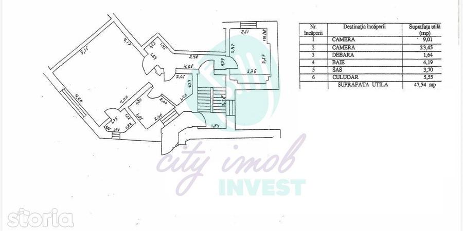 Apartament cu 2 camere, mobilat în Grădina Icoanei