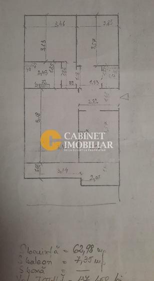 3 Camere Decomandat - Etaj intermediar -  71 mp - Zona Mircea Cel Bătrân - 8
