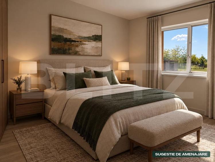 Apartament cu 2 camere decomandat în Sânpetru