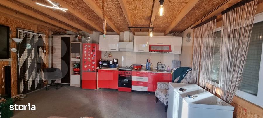 Casă cu 2 camere cu Teren 1000 Mp în Mihai Viteazu