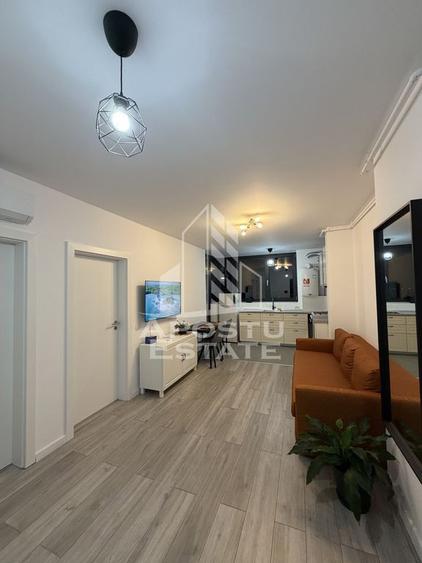 Apartament cu 2 camere semidecomandat în Torontalului
