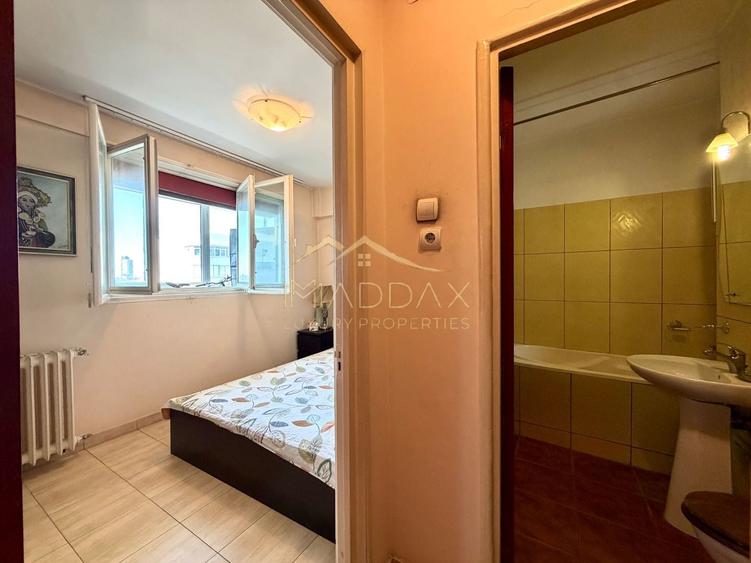 Apartament cu 2 camere semidecomandat, mobilat în Dorobanți
