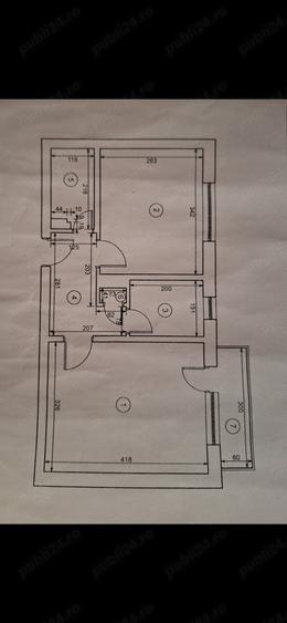 Apartament cu 2 camere decomandat în 9 Mai