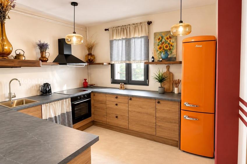 Apartament cu 2 camere decomandat, mobilat în Dorobanți