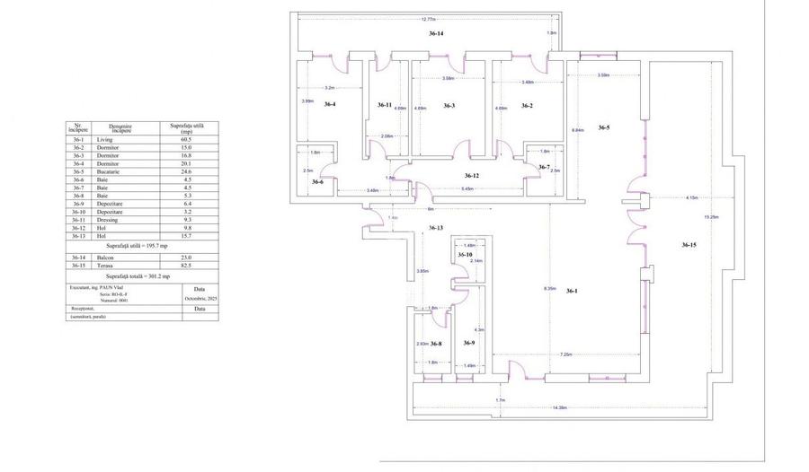 Apartament cu 4 camere în Theodor Pallady