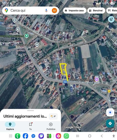 Teren de 1270 mp, în Central